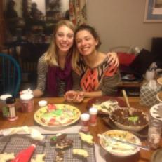 Baking with sisters!